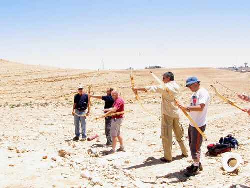 חץ וקשת מדברי
